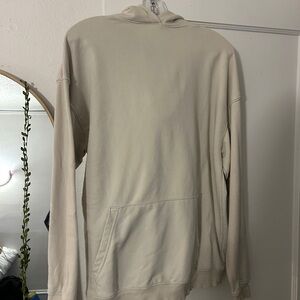 No Boundaries Beige Casual Hoodie